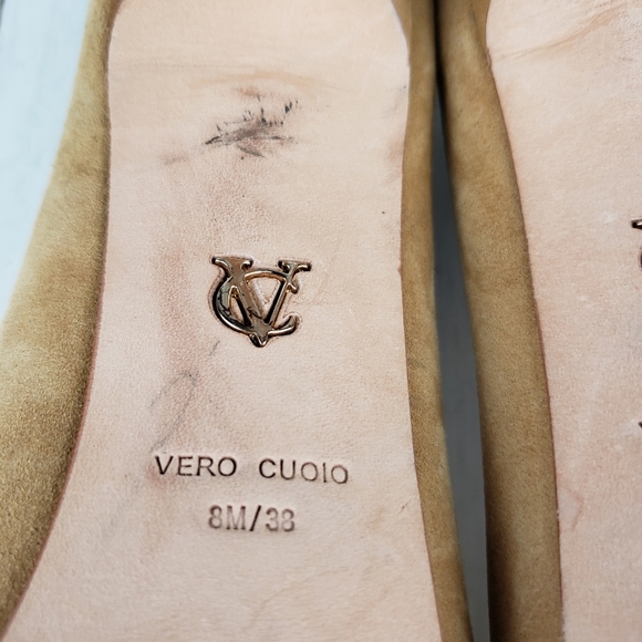 512GIT Vince Camuto BROWYNN ombre patent and suede leather heel pumps wo… - Picture 15 of 15